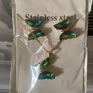 Butterfly Jewelry Set